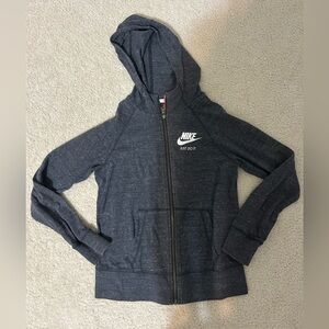 Nike Gray Hoodie Jacket